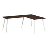 L-Desks*Bush Business Furniture Vista 60"W L Shaped Desk, Black Walnut (VST004BW)