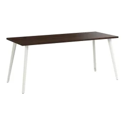 Office Desks*Bush Business Furniture Vista 72"W Computer Desk, Black Walnut (VSD172BW)