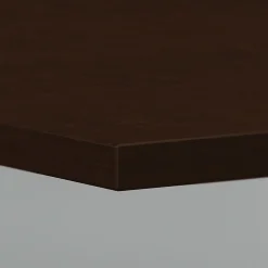 Conference Room Tables*Bush Business Furniture 120W x 48D Boat Shaped Conference Table with Metal Base, (99TBM120MRSVK) Mocha Cherry/Silver