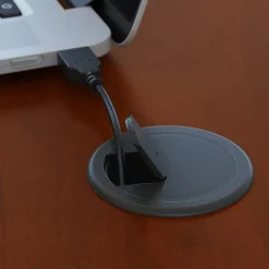 Office Desks*Bush Business Furniture Westfield 60W x 24D Office Desk with Mobile File Cabinet, (SRC025HCSU) Hansen Cherry
