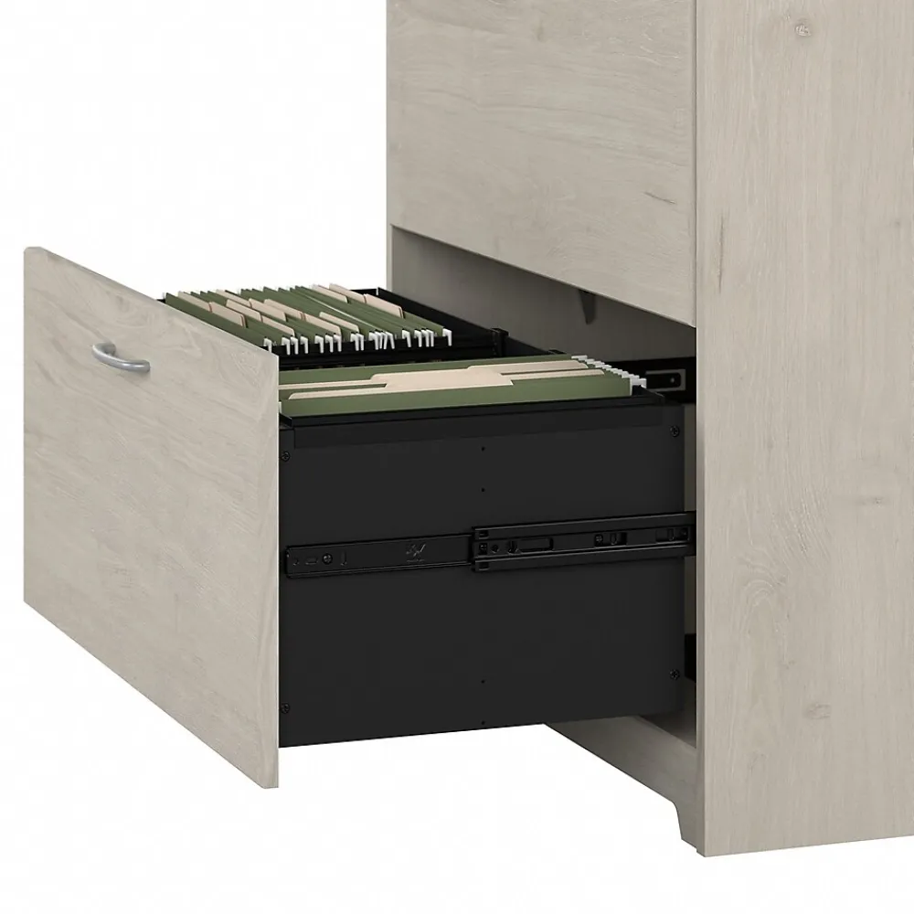 File Cabinets*Bush Furniture Cabot 31"W 2-Drawer Lateral File Cabinet, Letter/Legal, (WC31180) Linen White Oak