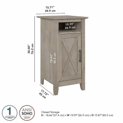 Storage Cabinets*Bush Furniture Key West 30