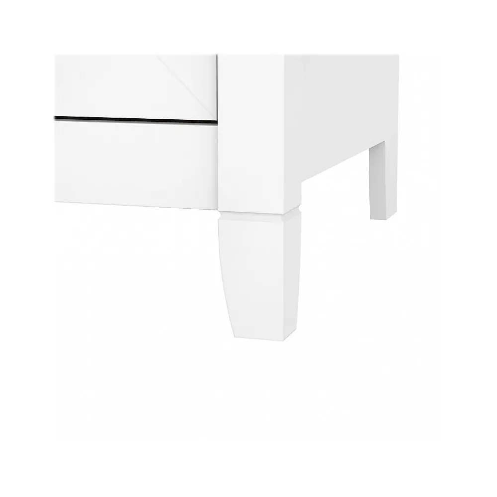 File Cabinets*Bush Furniture Key West 2-Drawer Lateral File Cabinet, Letter/Legal, Shiplap Gray/Pure White, 30" (KWF130G2W-03)