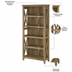 Bookcases*Bush Furniture Key West 66