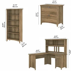 L-Desks*Bush Furniture Salinas 60