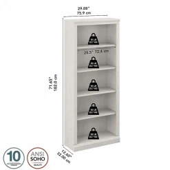 Bookcases*Bush Furniture Saratoga 72