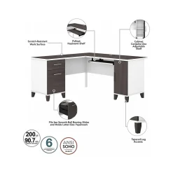 L-Desks*Bush Furniture Somerset 60