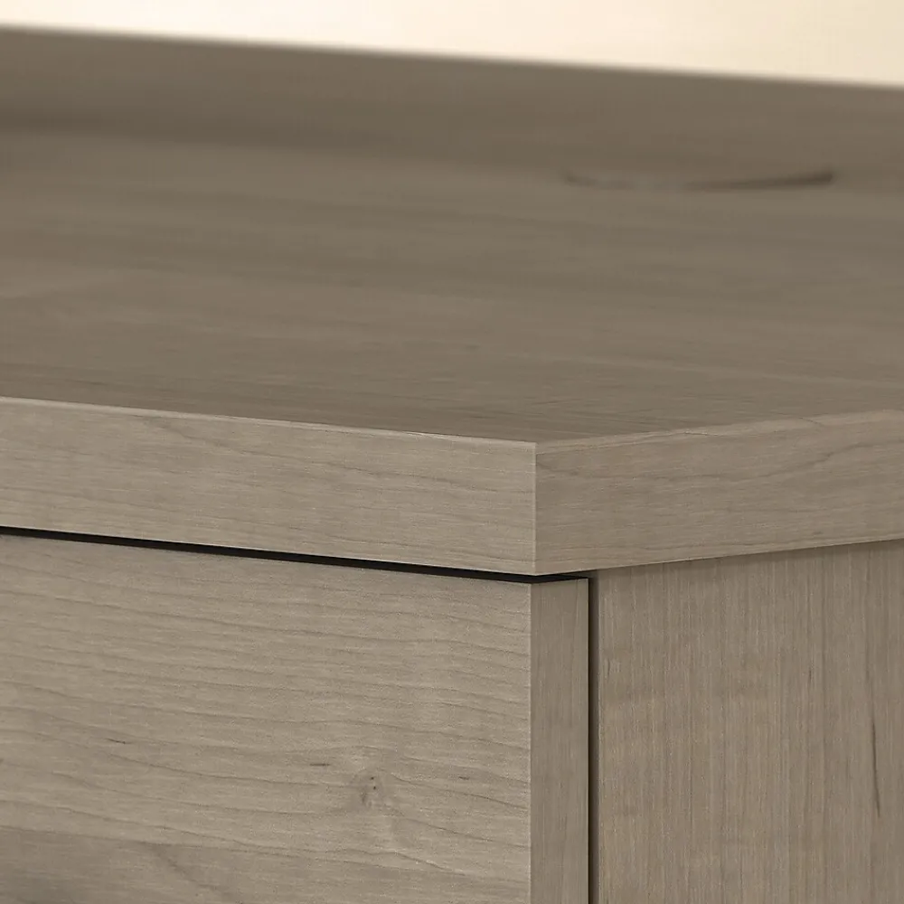 Computer Desks*Bush Furniture Somerset 60"W Office Desk with Lateral File Cabinet and 5 Shelf Bookcase, (SET013AG) Ash Gray