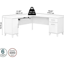 Computer Desks*Bush Furniture Somerset 72