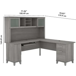 L-Desks*Bush Furniture Somerset 72