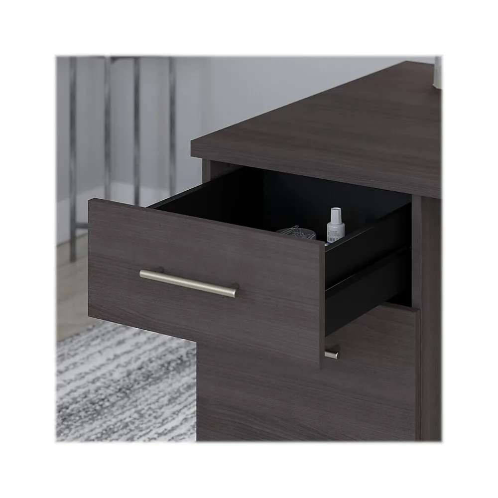 Computer Desks*Bush Furniture Somerset 72"W Office Desk with Drawers and Hutch, (SET018SG) Storm Gray