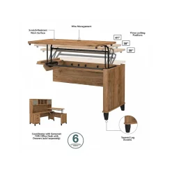 L-Desks*Bush Furniture Somerset 72
