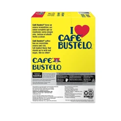 Cafe Bustelo Espresso Coffee, Dark Roast, Keurig® K-Cup® Pods, 24/Box (6106)