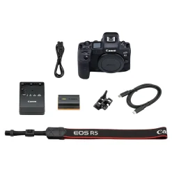 Canon EOS R5 45 Megapixels Digital Camera, Black (4147C002)