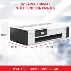 Canon imagePROGRAF TC-20M Wireless Wide Format Color All-In-One Inkjet Printer (5816C002)