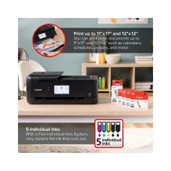Canon PIXMA TS9520a Inkjet Printer, All-in-One, Print, Scan, Copy (2988C032)