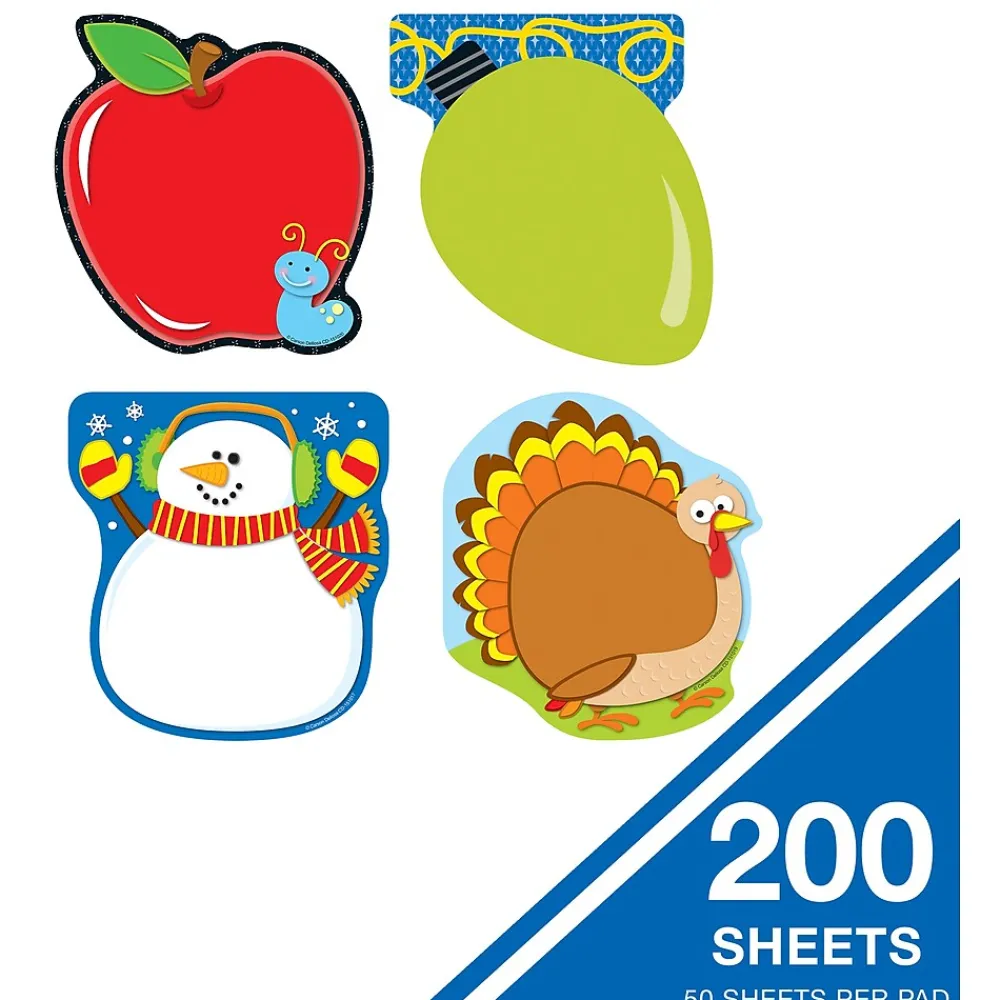 Classroom Paper*Carson-Dellosa Holidays Notepad Set, Multicolored (145397)
