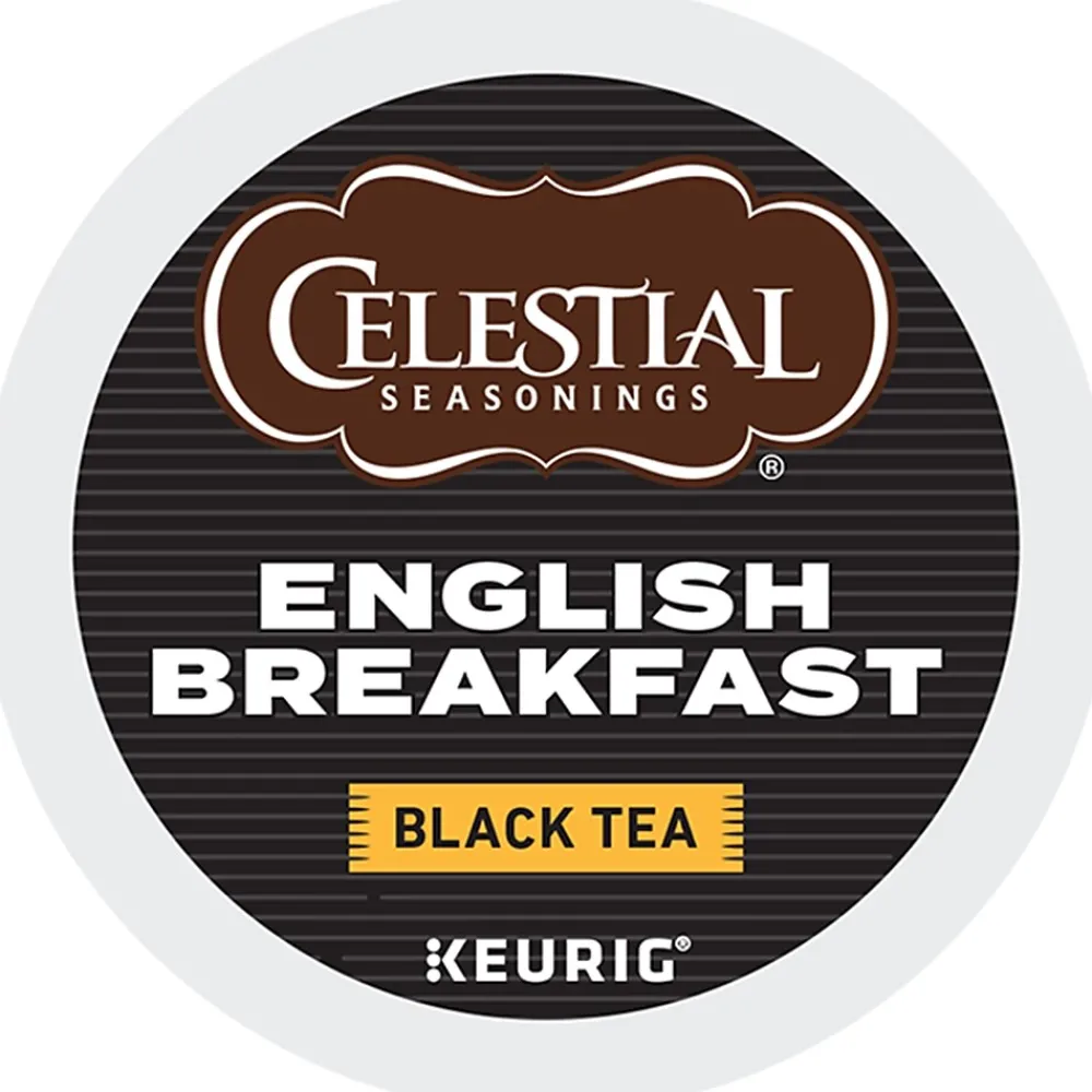 Celestial Seasonings Breakfast Blend Black Tea, Keurig® K-Cup® Pods, 24/Box (14731)