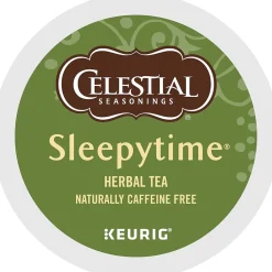 Celestial Seasonings Sleepytime Herbal Tea, Keurig® K-Cup® Pods, 24/Box (14739)