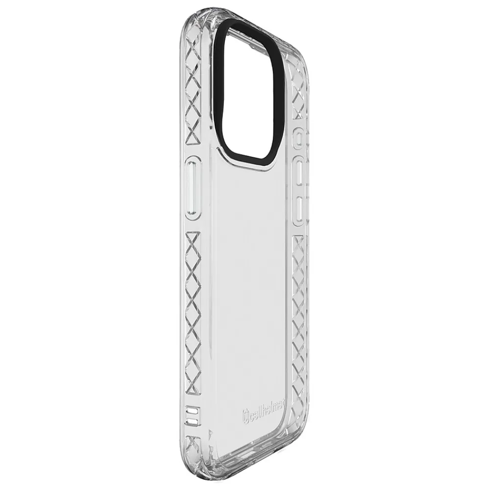 cellhelmet Altitude X Series Phone Case for iPhone 15 Pro (6.1"), Crystal Clear (C-ALT-i15-6.1PRO-CC)