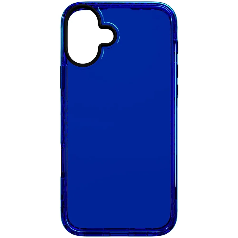 cellhelmet Altitude X Series Phone Case for iPhone 16 Plus, Shock Absorbing, Bermuda Blue (CA-105-BLU)