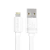2.4-Amp Single-USB Car Charger with USB-A to Lightning Flat Cable, 3 Feet (CAR-2.4/1+F-LIGHT-3-W)<cellhelmet