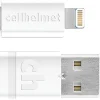 Charge and Sync USB-C to Lightning Flat Cable, 6 Feet (CABLE-F-LIGHT-6-W)<cellhelmet Online