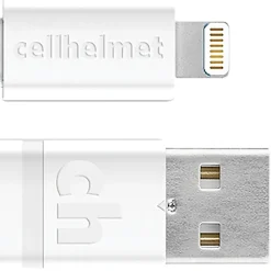 Charge and Sync USB-C to Lightning Flat Cable, 6 Feet (CABLE-F-LIGHT-6-W)<cellhelmet Online