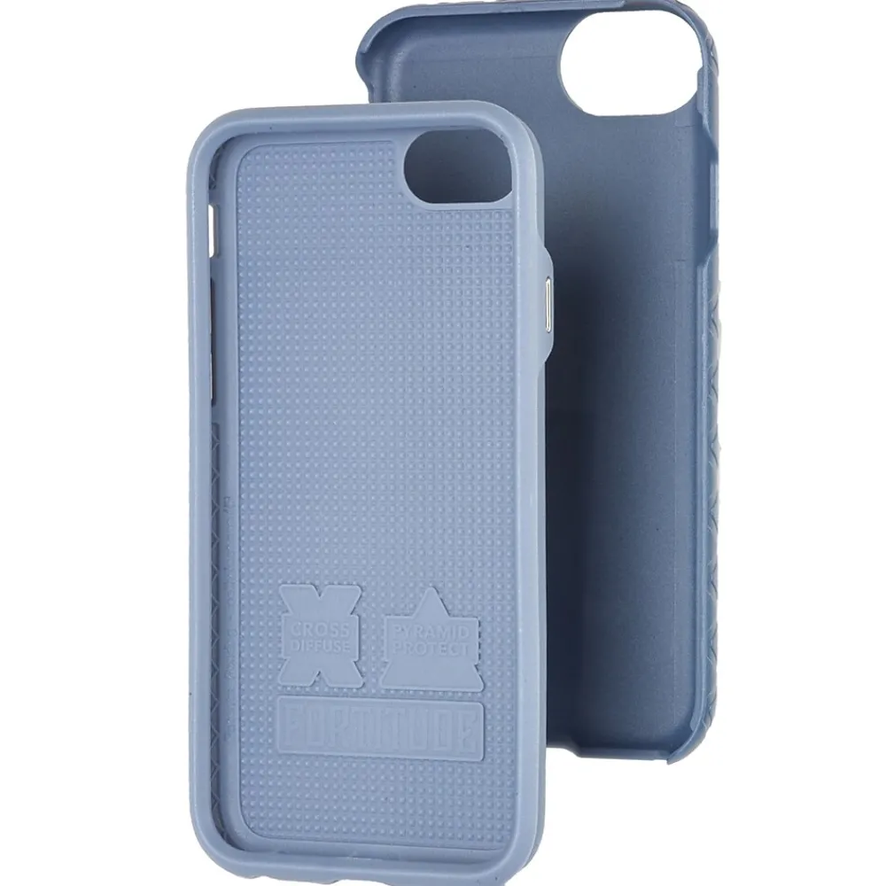 cellhelmet Fortitude Rugged Case for iPhone 6/6S/7/8, Shock Absorbing, Blue (CHELCHPCFOI8SB)