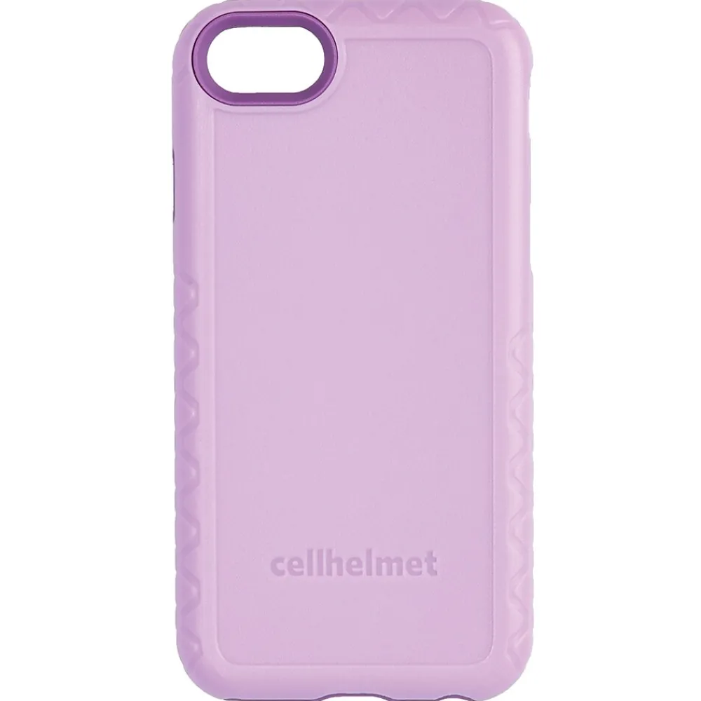 cellhelmet Fortitude Rugged Case for iPhone 6/6S/7/8, Shock Absorbing, Purple (CHELCHPCFOI8LB)
