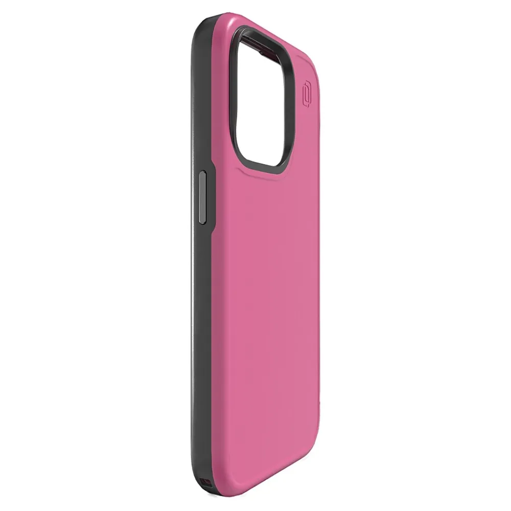 cellhelmet Fortitude Series Magsafe Phone Case for iPhone 15 Pro (6.1"), Vivid Magenta (C-FORT-i15-6.1PRO-MAG)