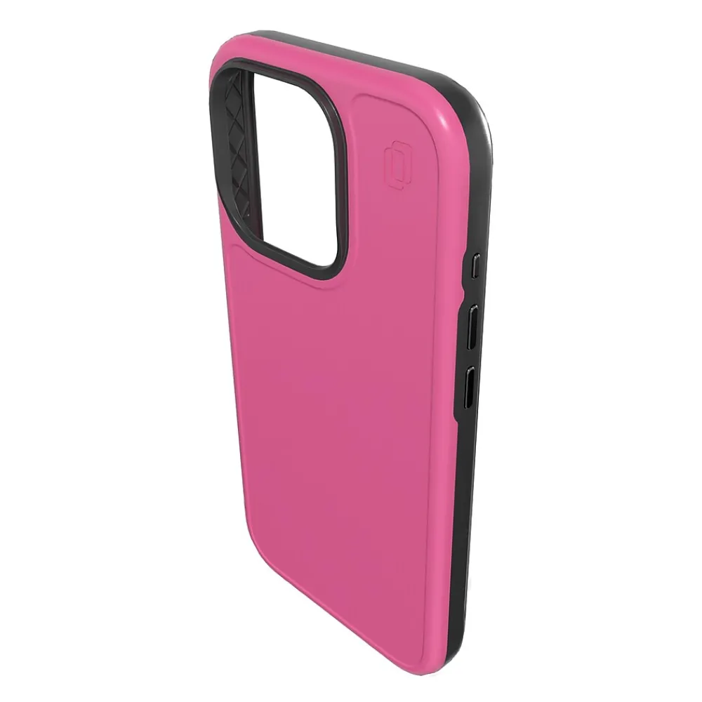cellhelmet Fortitude Series Magsafe Phone Case for iPhone 15 Pro (6.1"), Vivid Magenta (C-FORT-i15-6.1PRO-MAG)