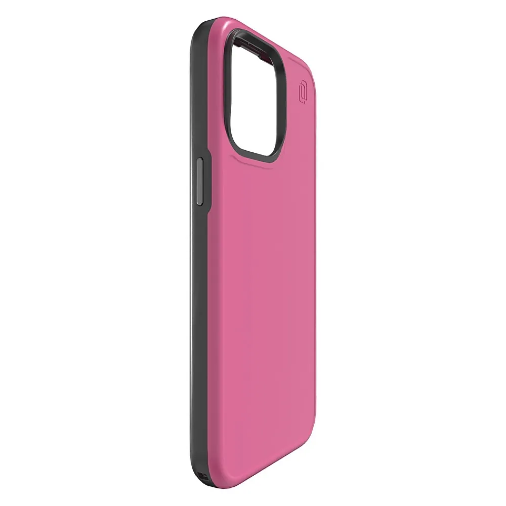 cellhelmet Fortitude Series MagSafe Phone Case for iPhone 15 Pro Max (6.7"), Vivid Magenta (C-FORT-i15-6.7PROMAX-MAG)