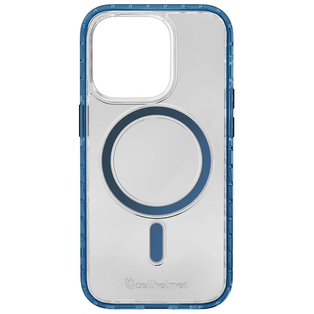 cellhelmet Magnitude Pro Series MagSafe Phone Case for iPhone 14 Pro, Midnight Blue (CHELMGPI1461BL)