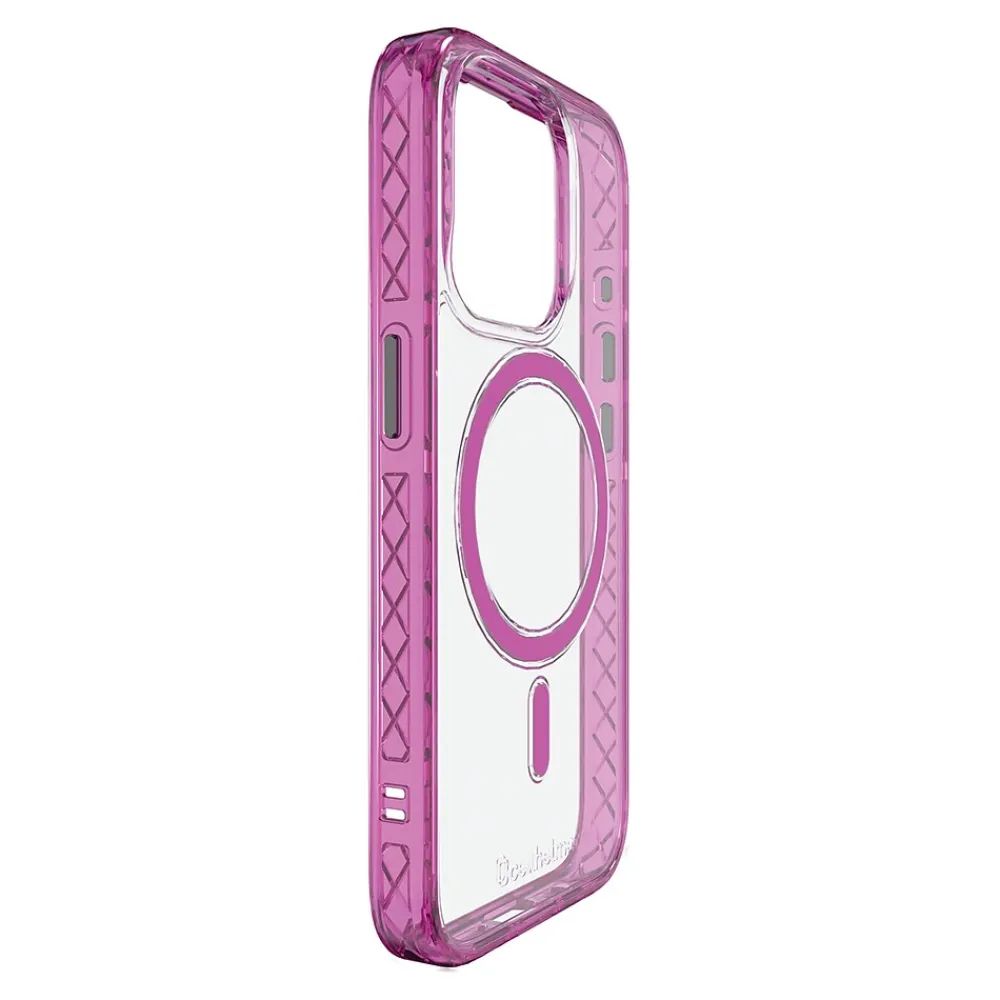 cellhelmet Magnitude Series MagSafe Phone Case for iPhone 15 Pro (6.1"), Vivid Magenta (C-MAG-i15-6.1PRO-MAG)