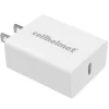 20-Watt Single-USB Power Delivery Wall Charger with USB-C to Lightning Round Cable, 3 Feet (WALL-PD-20W+R-LIGHT)<cellhelmet Clearance