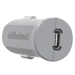 27-Watt USB-C PD Car Charger with USB-C to USB-C Flat Cable, 3 Feet (CAR-PD-1-C-C-G)<cellhelmet Outlet