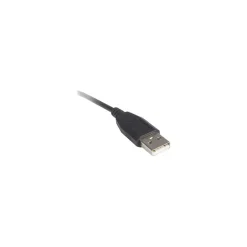 C2G Cables to Go C2G ® 1.5' NEMA 5-15P/NEMA 5-15R Male/Female Flat Plug Standard Power Cord, Black (29804)