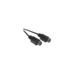 C2G Cables to Go C2G ® 1.5' NEMA 5-15P/NEMA 5-15R Male/Female Flat Plug Standard Power Cord, Black (29804)