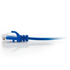 C2G Cables to Go 10' CAT-6 UTP Ethernet Patch Cable, 28 AWG, Blue (01083)