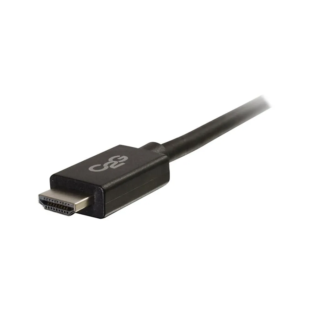 C2G Cables to Go 6' DisplayPort to HDMI Adapter Cable, Black (54326)