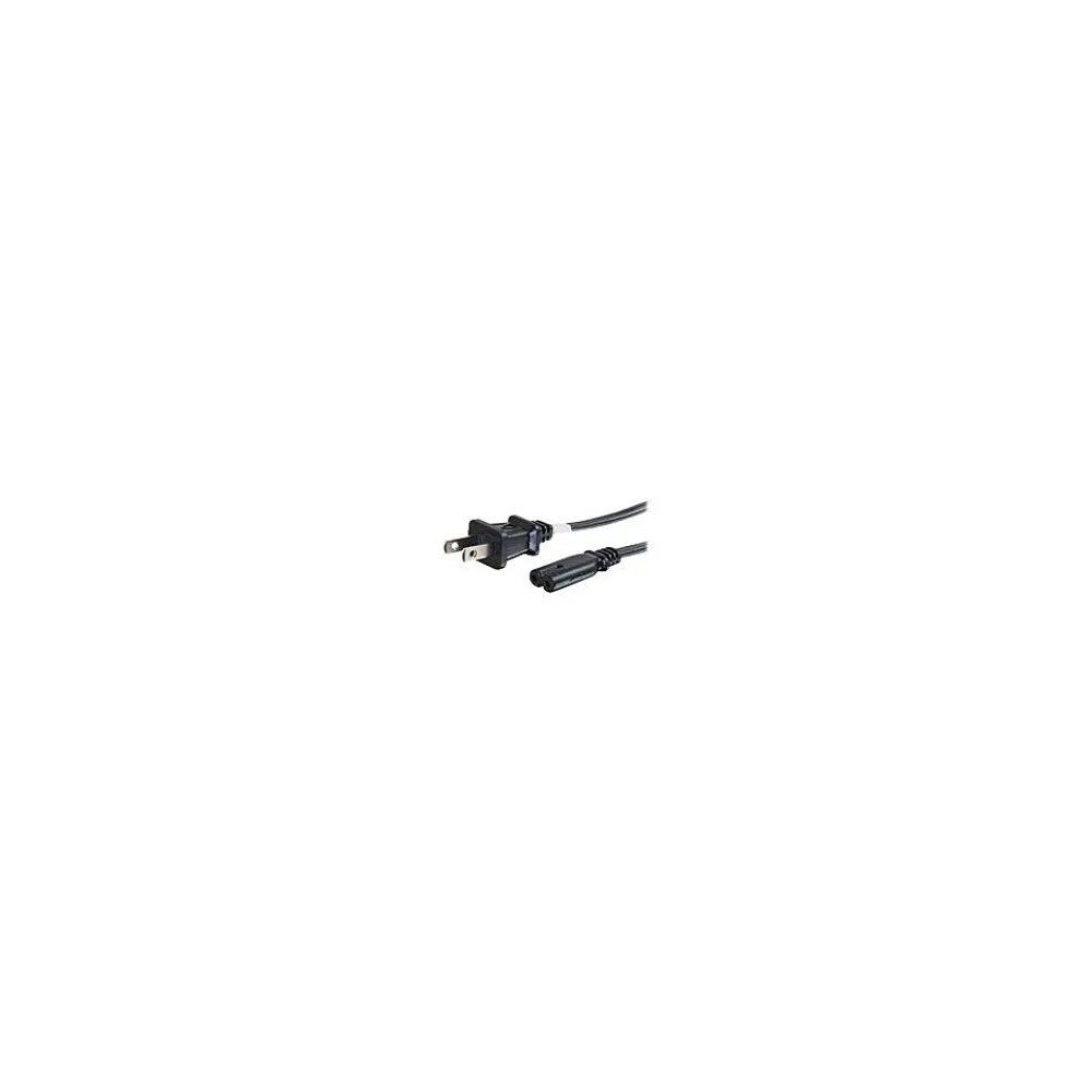 C2G Cables to Go C2G 2-Slot Non-Polarized, Power Cable, 6 Ft (27398)