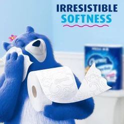 Ultra Soft Mega Toilet Paper, 2-Ply, White, 224 Sheets/Roll, 30 Rolls/Pack (01537)<Charmin