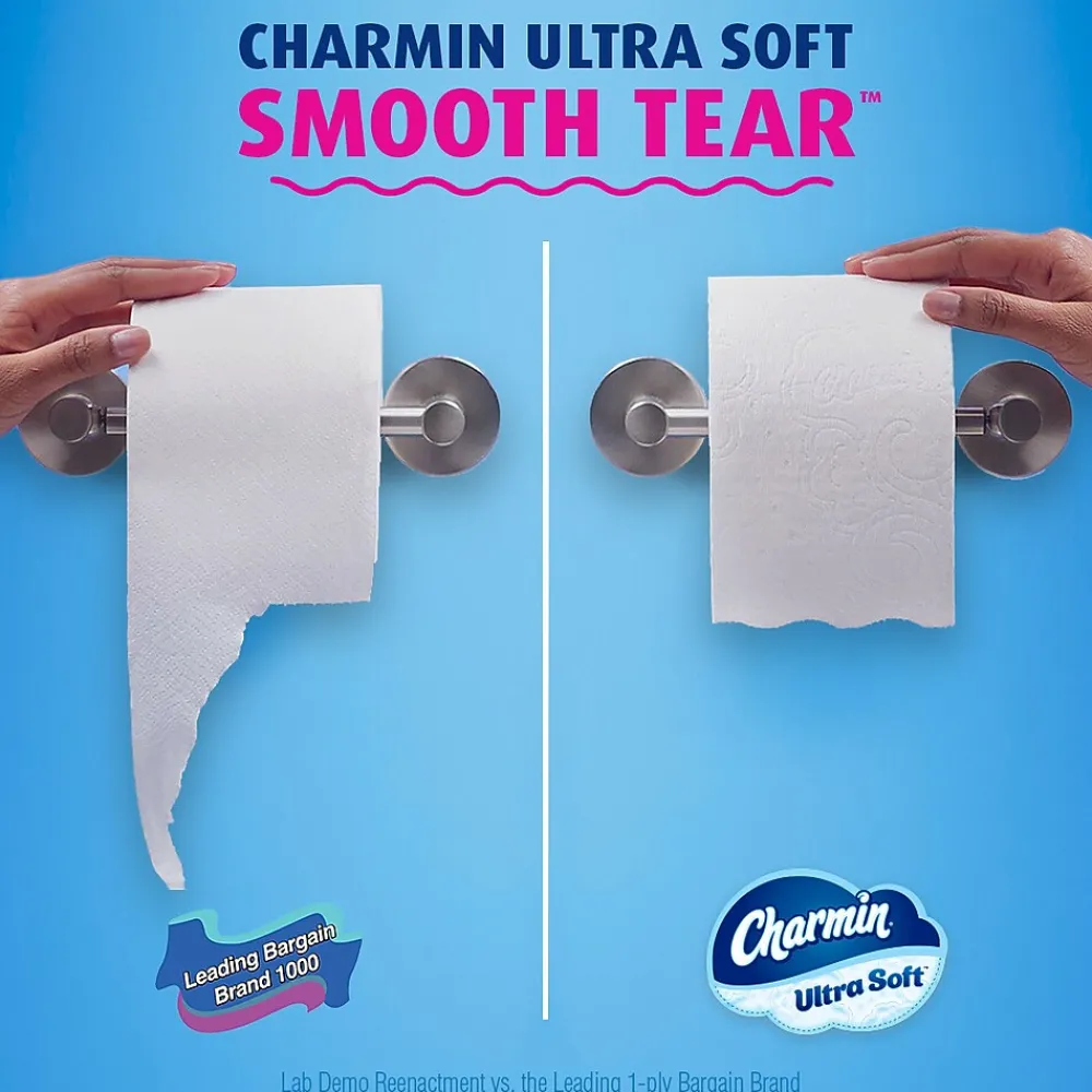 Ultra Soft Super Mega Toilet Paper, 2-Ply, White, 336 Sheets/Roll, 6 Rolls/Pack (08467)<Charmin Sale