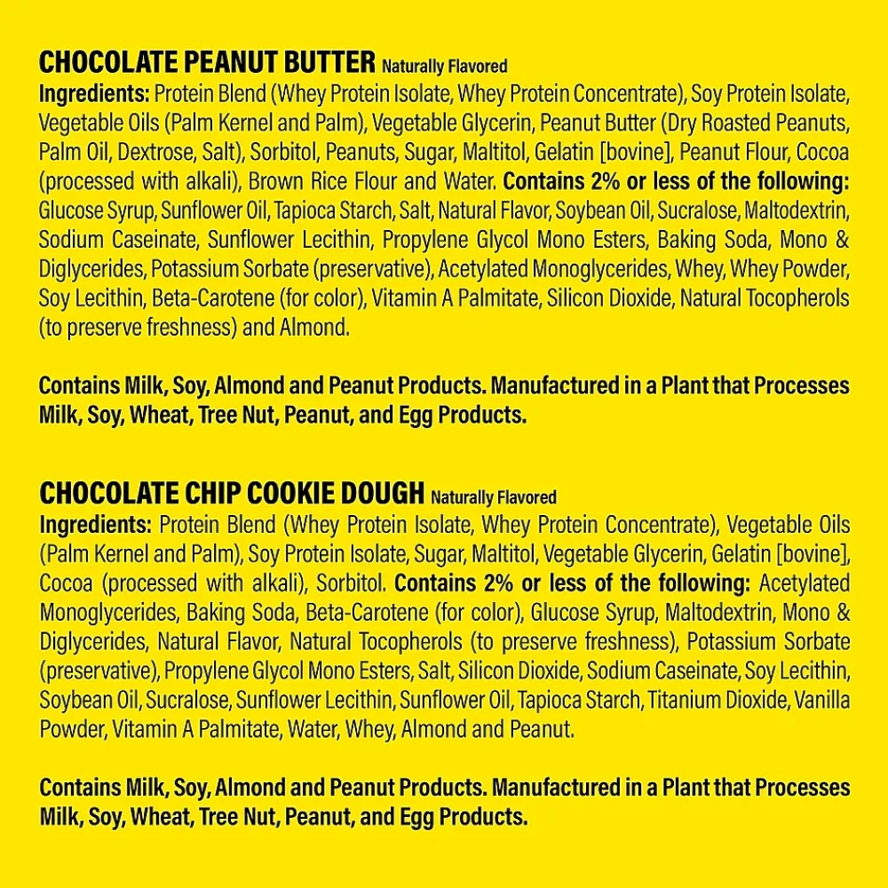 FITCRUNCH Chef Robert Irvine's High Protein Bars, Variety Pack (1.62 oz., 18 ct.)