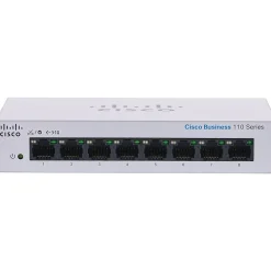Online Cisco 110 8-Port Gigabit Ethernet Managed Switch, Silver (CBS1108TDNA)