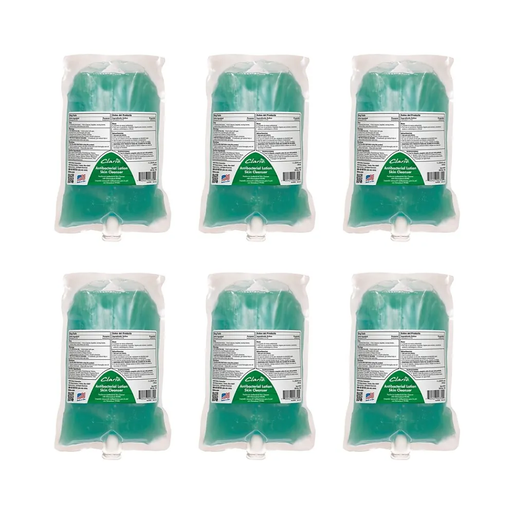 Antibacterial Liquid Hand Soap Refill for 14129-00 Dispenser, Tropical Hibiscus Scent, 6/Carton(1412900)<Clario Hot