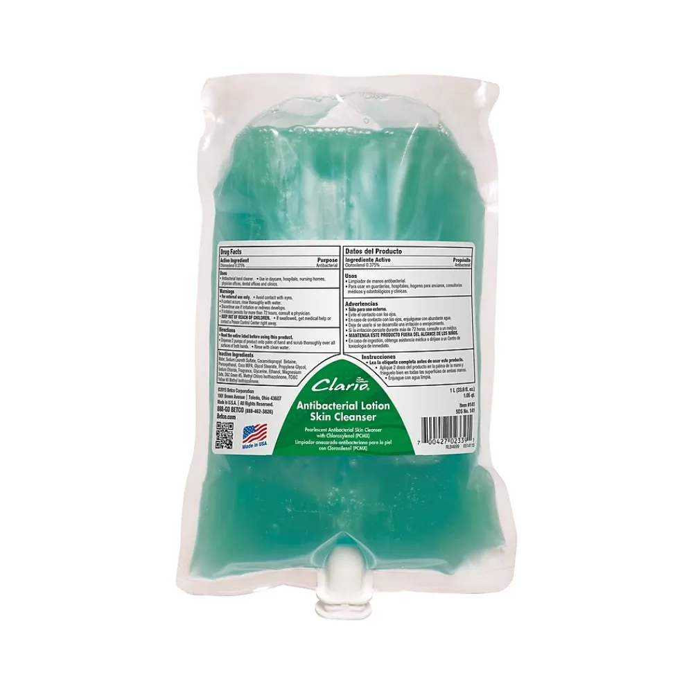 Antibacterial Liquid Hand Soap Refill for 14129-00 Dispenser, Tropical Hibiscus Scent, 6/Carton(1412900)<Clario Hot