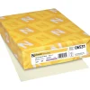 Resume Paper*Neenah Paper CLASSIC® Laid Stationery Writing Paper, 8 1/2" x 11", 24 lb., Laid Finish, Natural White, 500/Ream (06531)