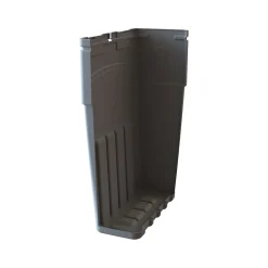 LeanStream Plastic Dual-Stream Recycling Station, 46 Gallon, Gray (LS2-001)<CleanRiver Discount